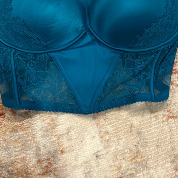 Victoria Secret Very Sexy Push Lace up Corset 38DD PRICE FIRM - Picture 3 of 8
